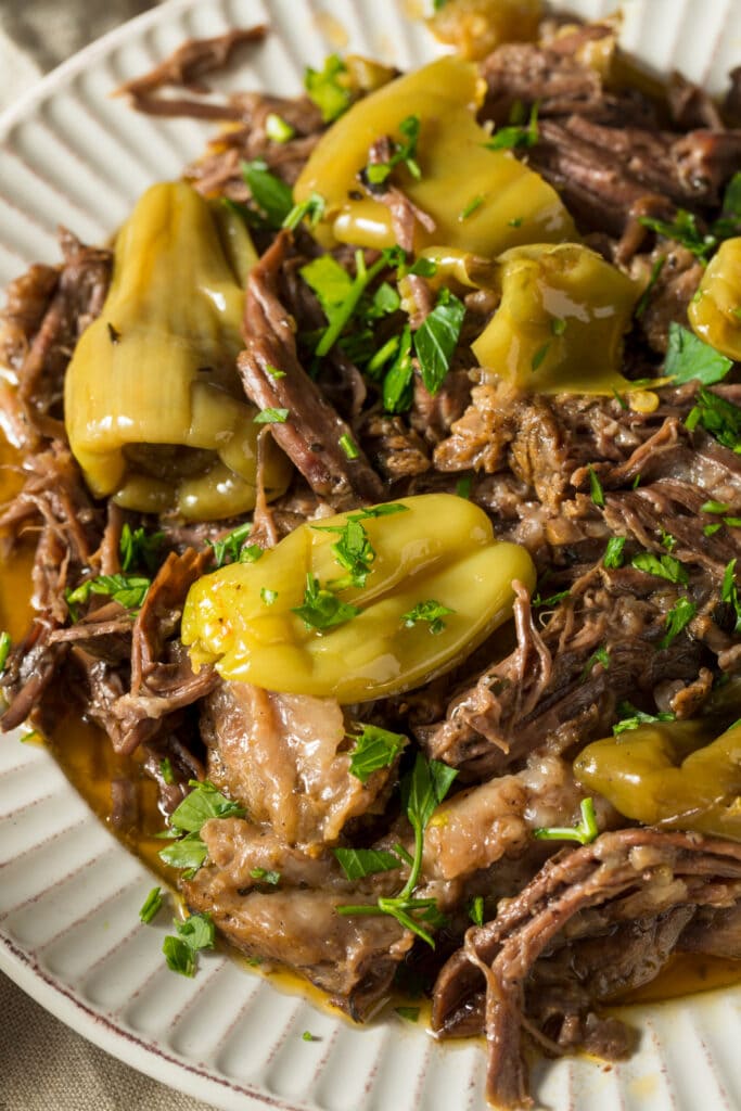 25 Pepperoncini Recipes To Brighten Your Day including Mississippi Pot Roast