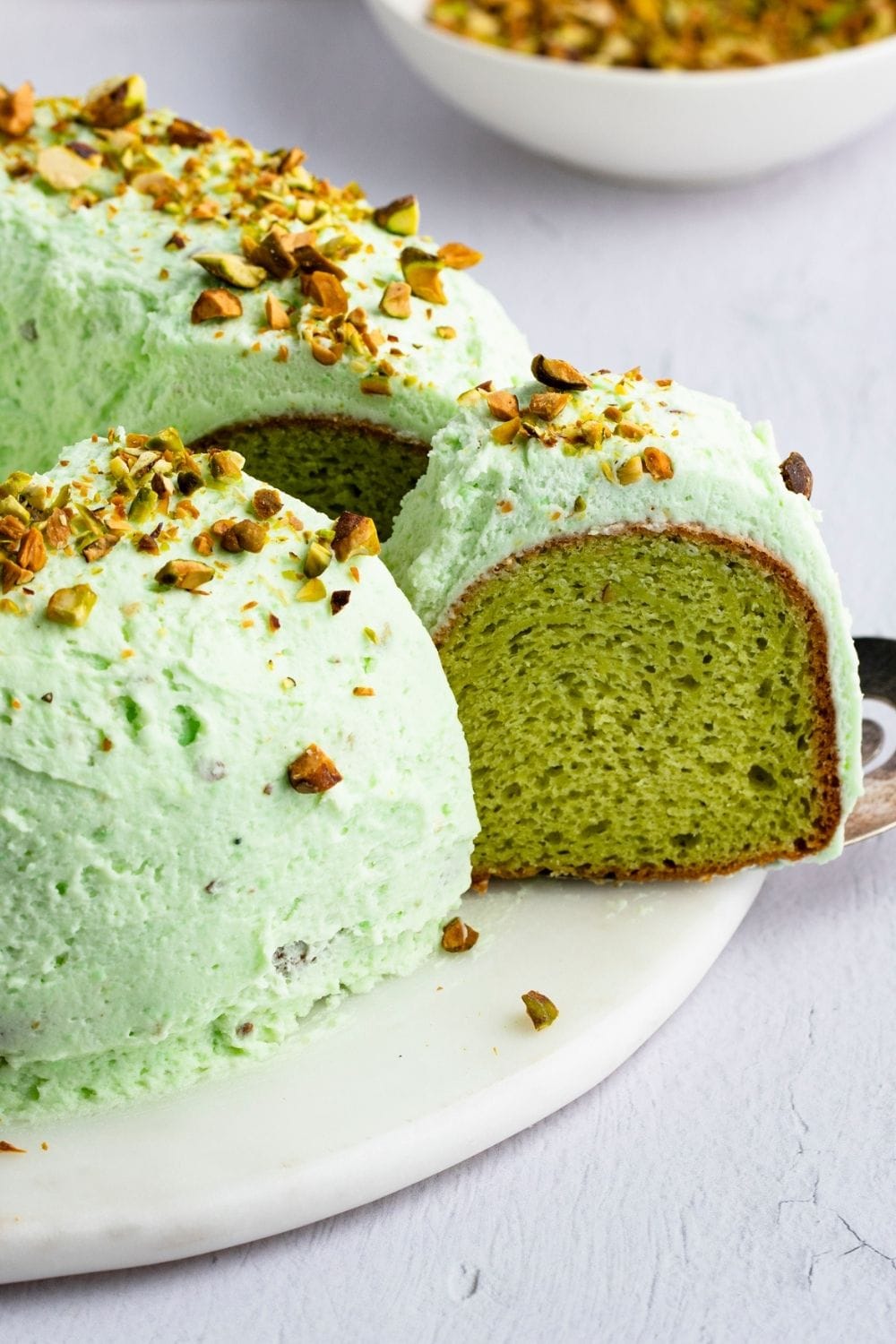 Pistachio Cake with Pistachio Nuts