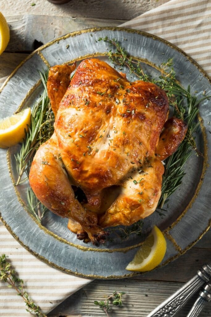 Rotisserie Chicken with Herbs and Spices