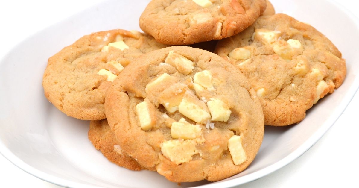 White Chocolate and Macadamia Nut Cookies