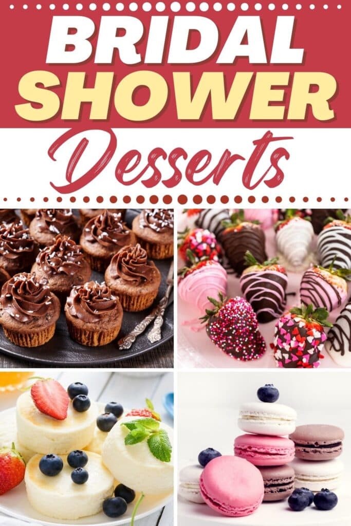 Bridal Shower Desserts