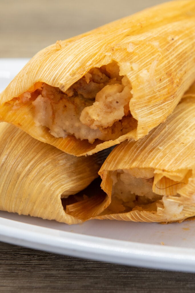 Corn Tamales Fresh From The Oven
