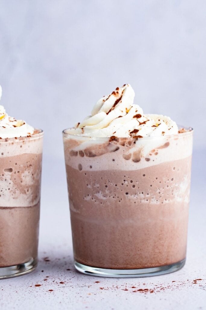 Homemade Frozen Hot Chocolate