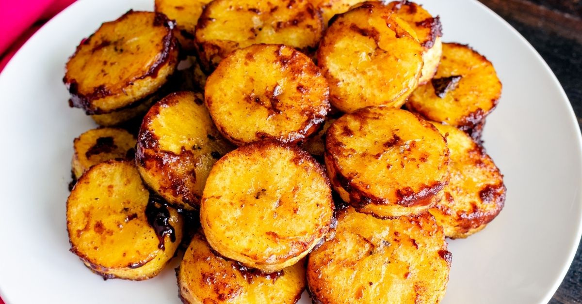 Homemade Sweet Caramelized Plantain