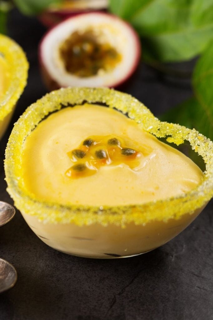 Sweet Passion Fruit Mousse