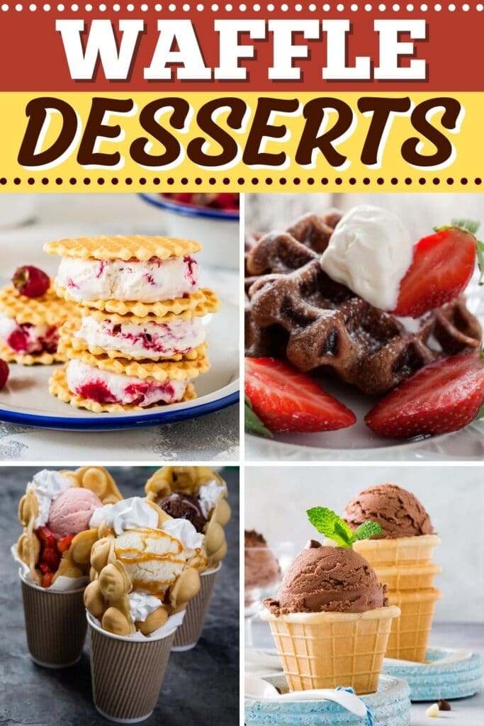 Waffle Desserts