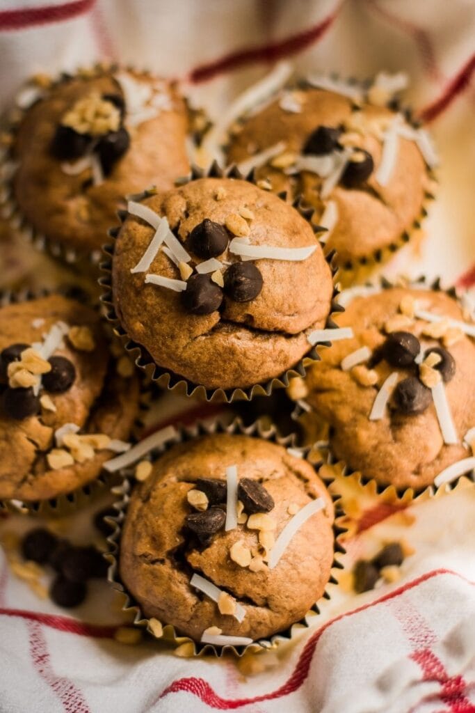 Banana Chocolate Chip Muffins