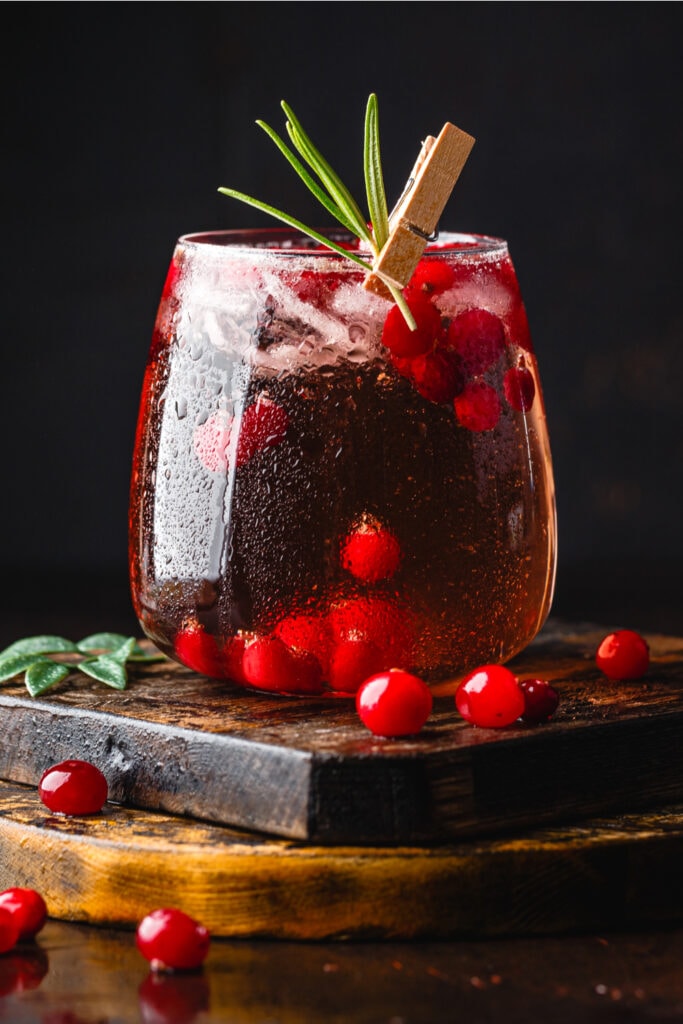 Cold Cranberry Cocktail