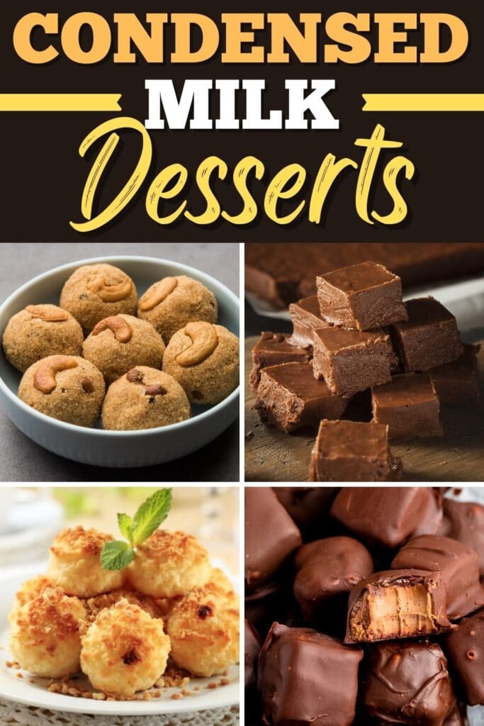 Condensed Milk Desserts