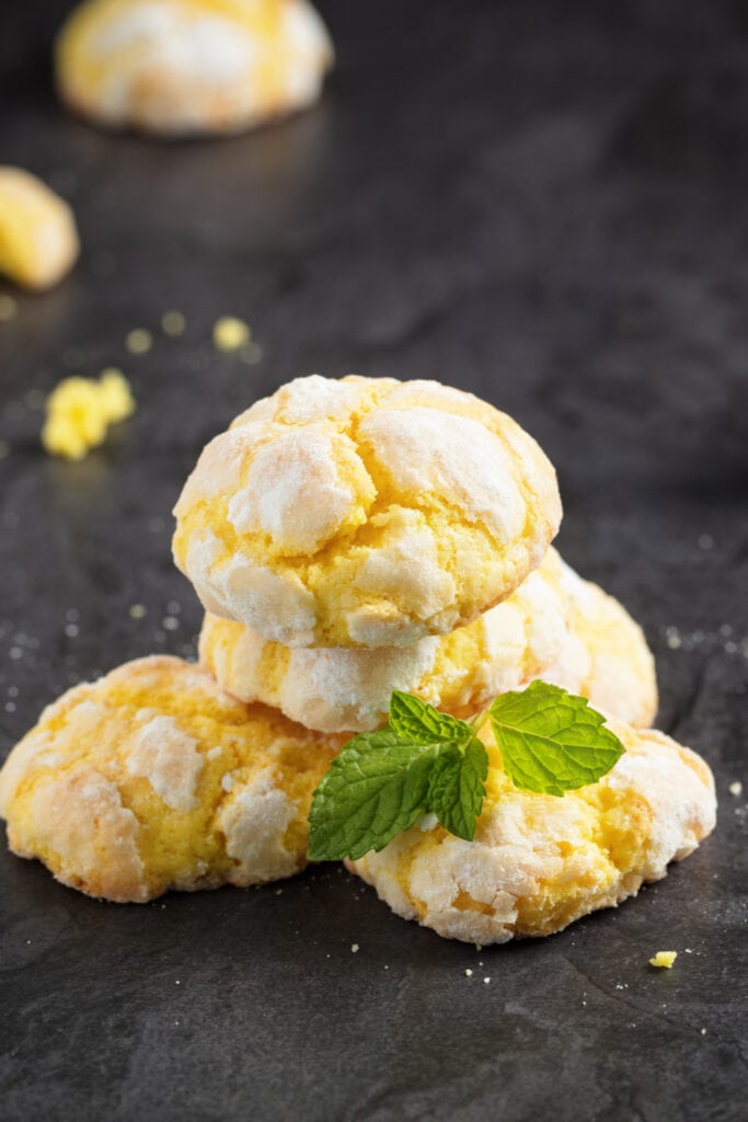 Lemon Cake Cookies