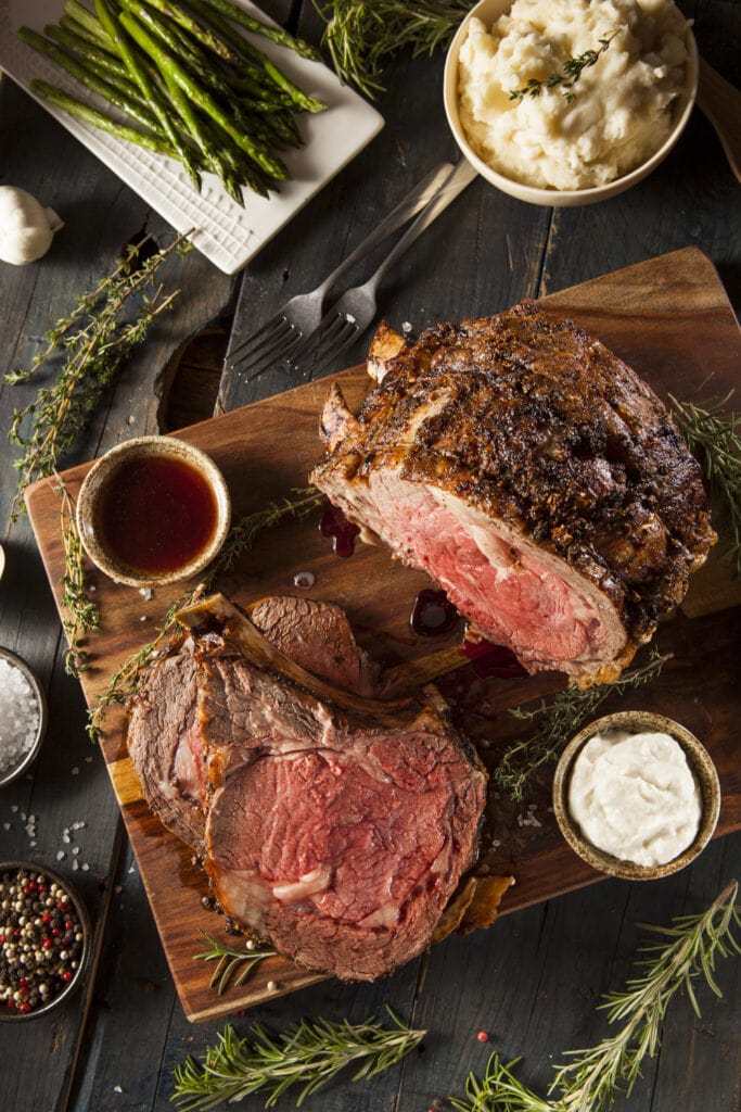 Prime Rib with Herbs and Spices