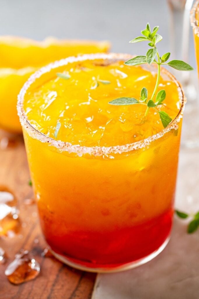 Refreshing Malibu Sunrise Margarita