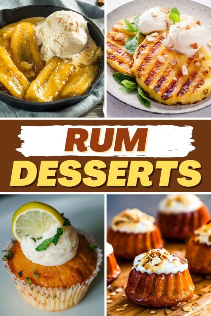 Rum Desserts