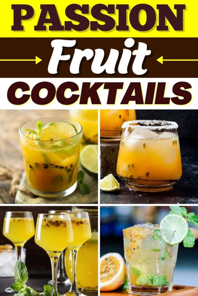 Passion Fruit Cocktails