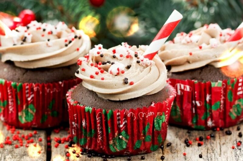 35 Easy Christmas Cupcakes