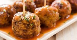 Appetizing Meatballs in Tomato Sauce