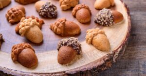 Homemade Maple Acorn Cakelets