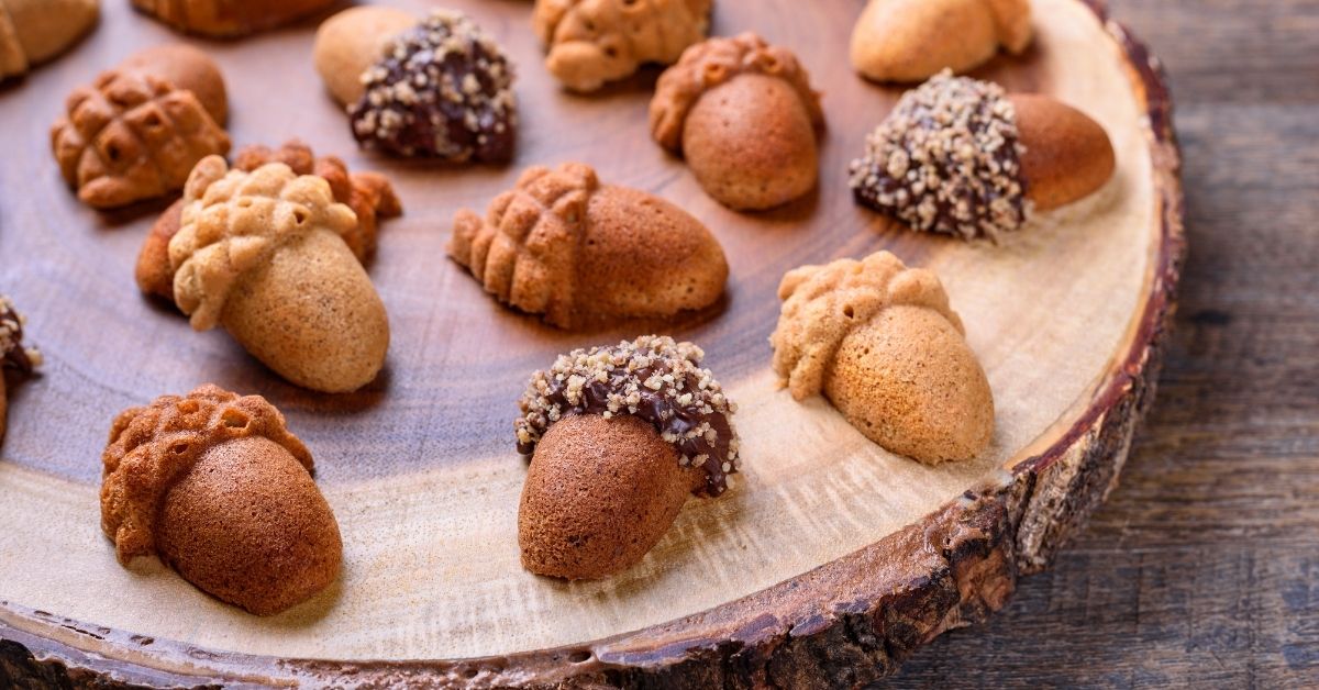 Homemade Maple Acorn Cakelets