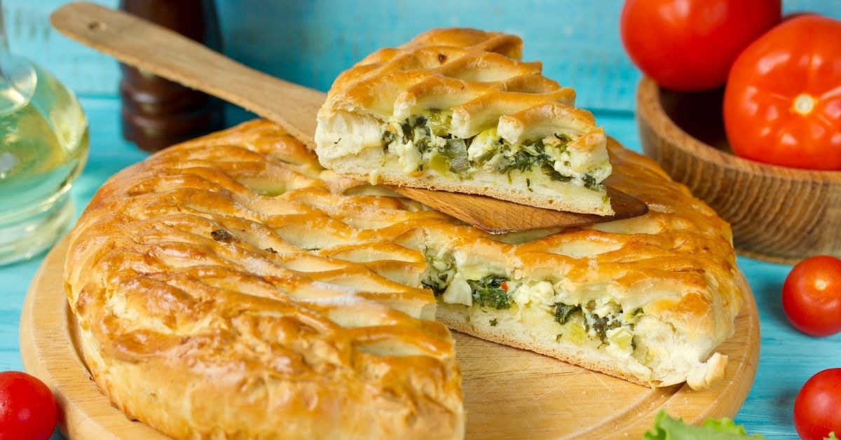 Spinach Cheese Pie or Spanokopita