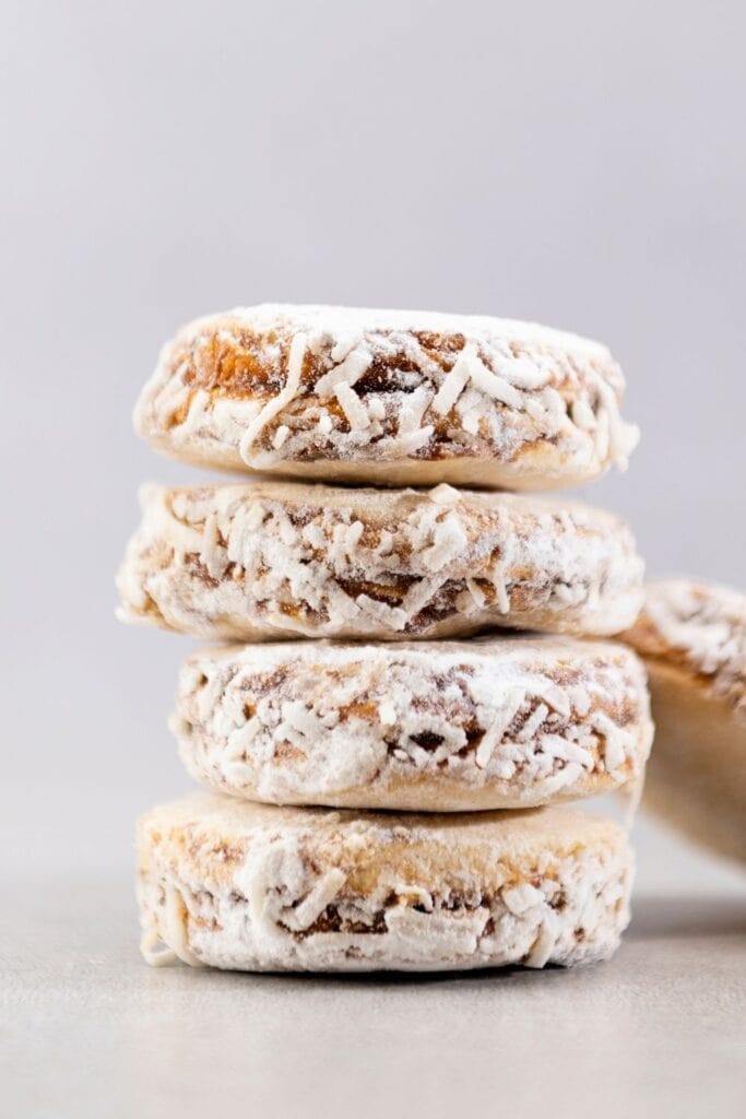 Stack of Guatemalan Sandies Dessert