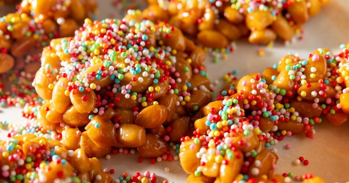 Sweet Struffoli Dough Balls