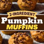 Two-Ingredient Pumpkin Muffins