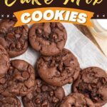 Chocolate Cake Mix Cookies