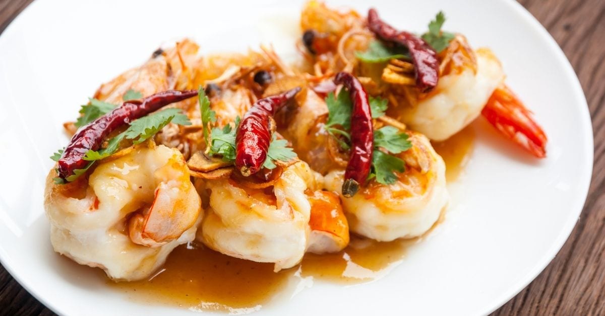 Homemade Fried Shrimp with Tamarind Sauce