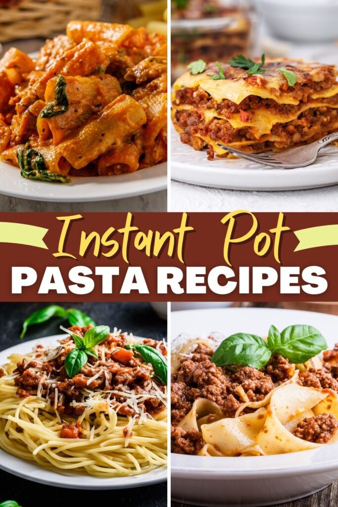 Instant Pot Pasta Recipes