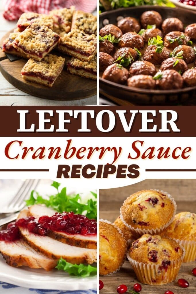 Leftover Cranberry Sauce Recipes