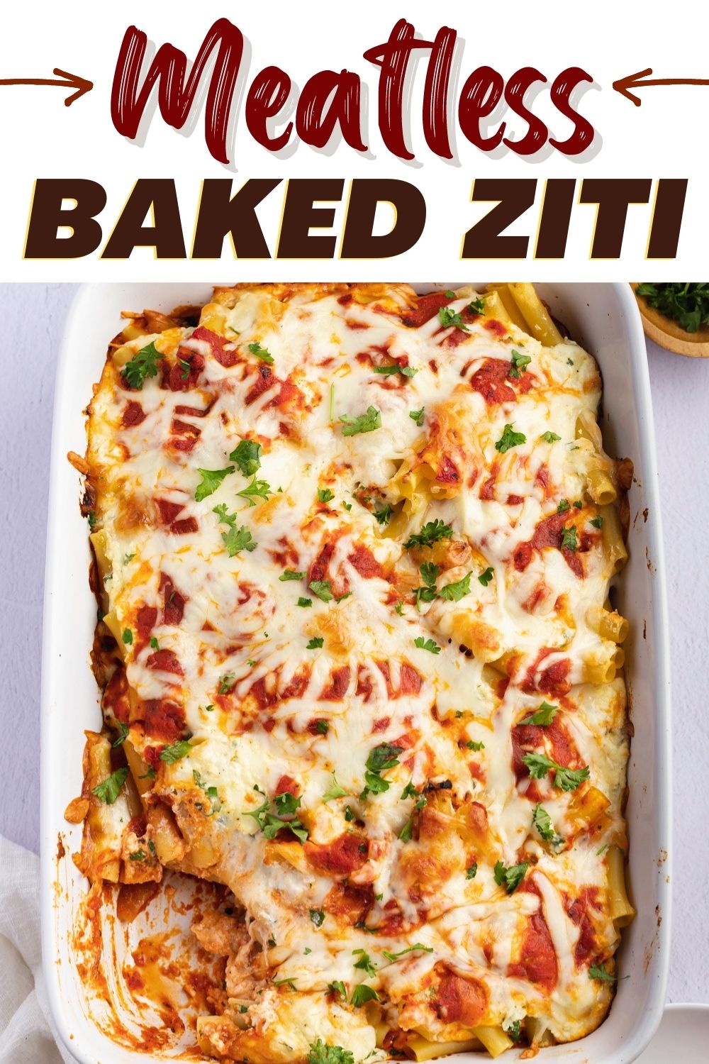 Meatless Baked Ziti