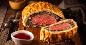 Beef Wellington with Ketchup