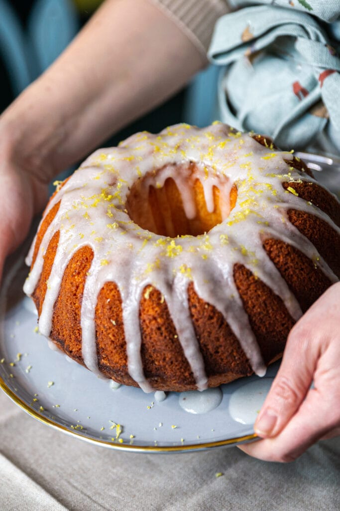 Lemon Sour Cream Cake