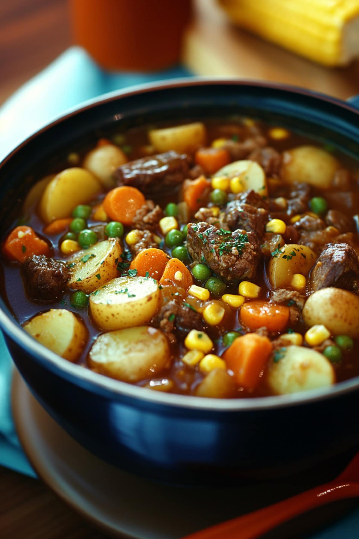 Old-Fashioned Vegetable Beef Soup