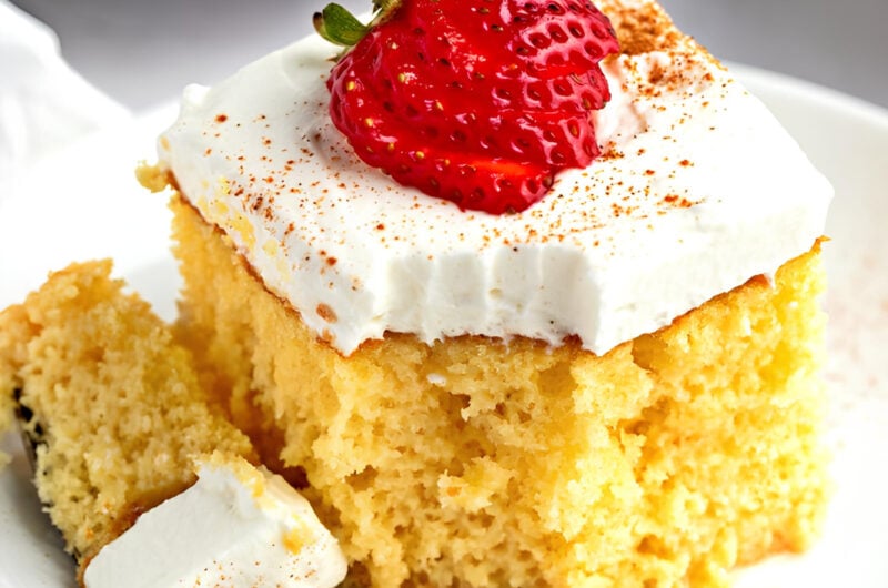 Tres Leches Cake with Cake Mix