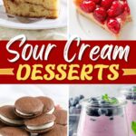 Sour Cream Desserts