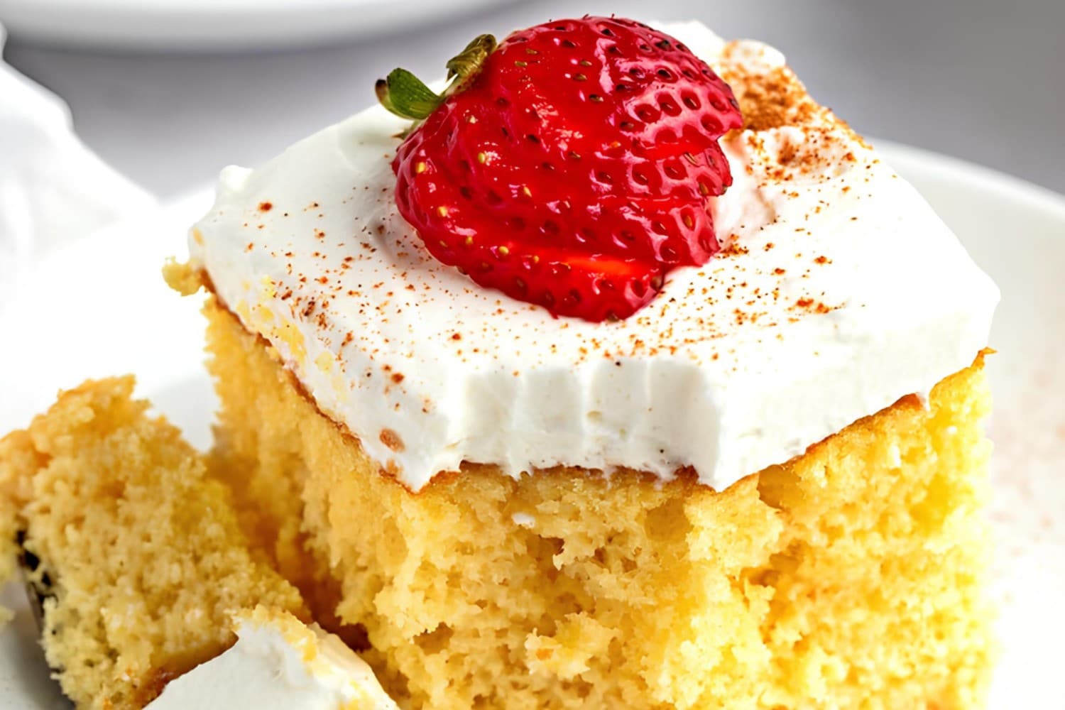 Tres Leches Cake with Cake Mix