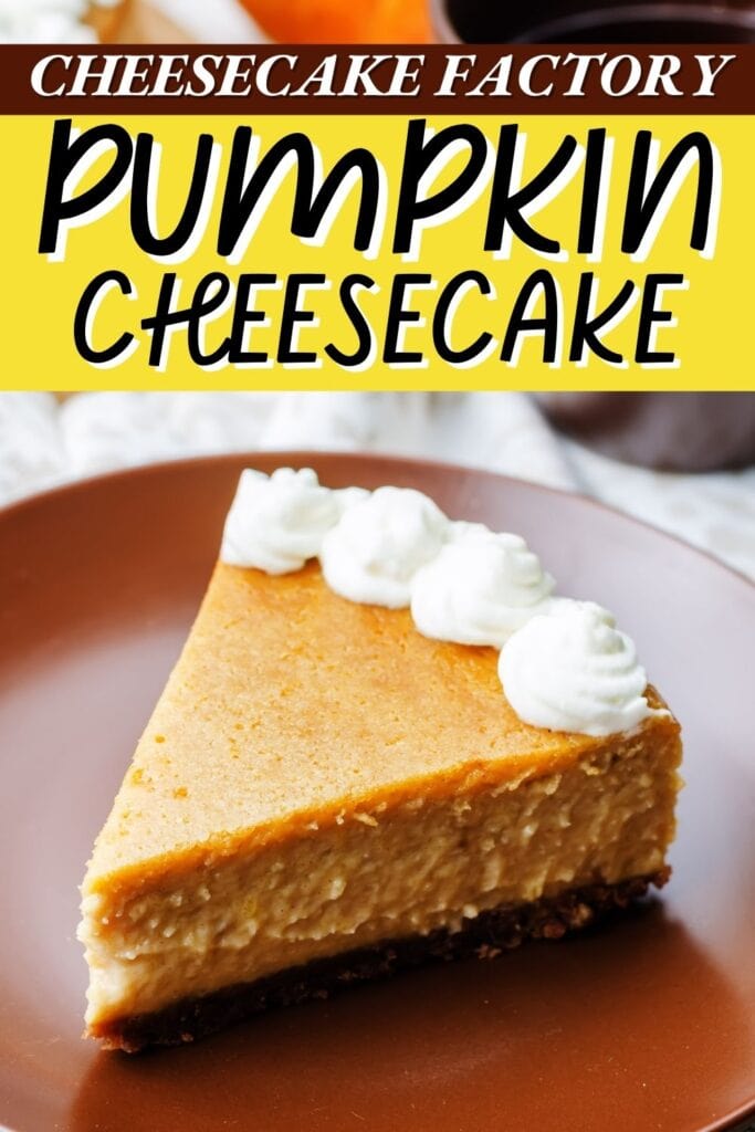 Cheesecake Factory Pumpkin Cheesecake