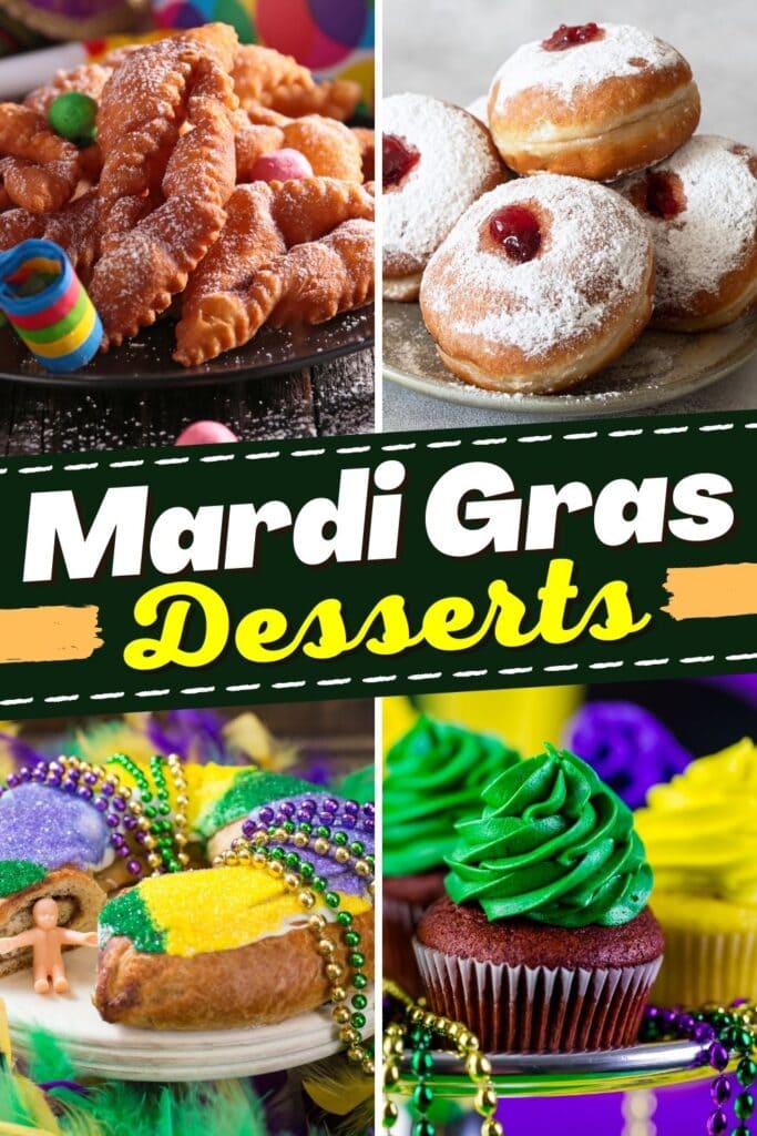 Mardi Gras Desserts