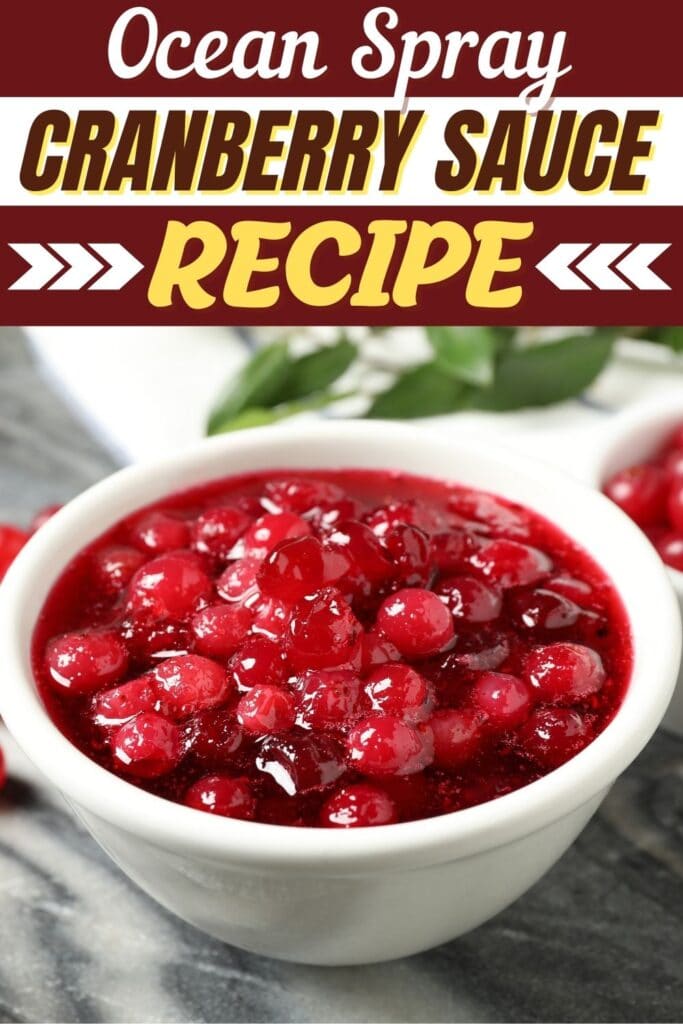 Ocean Spray Cranberry Sauce Recipe