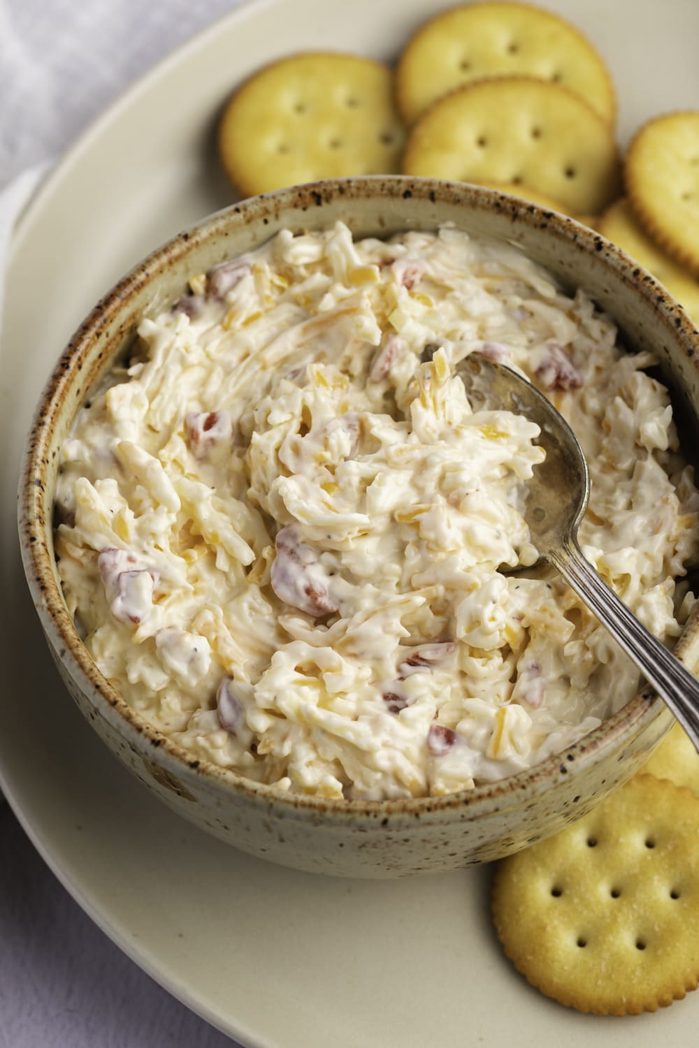 Paula Deen Pimento Cheese Served With Biscuits