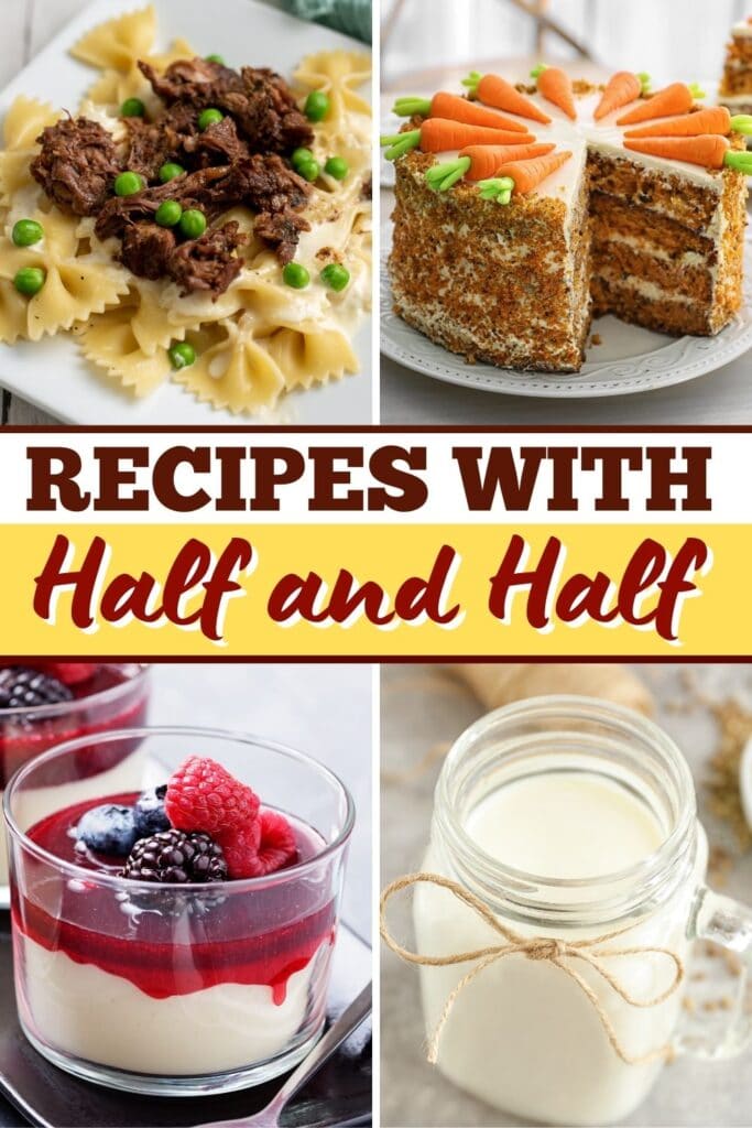 Recipes with Half and Half