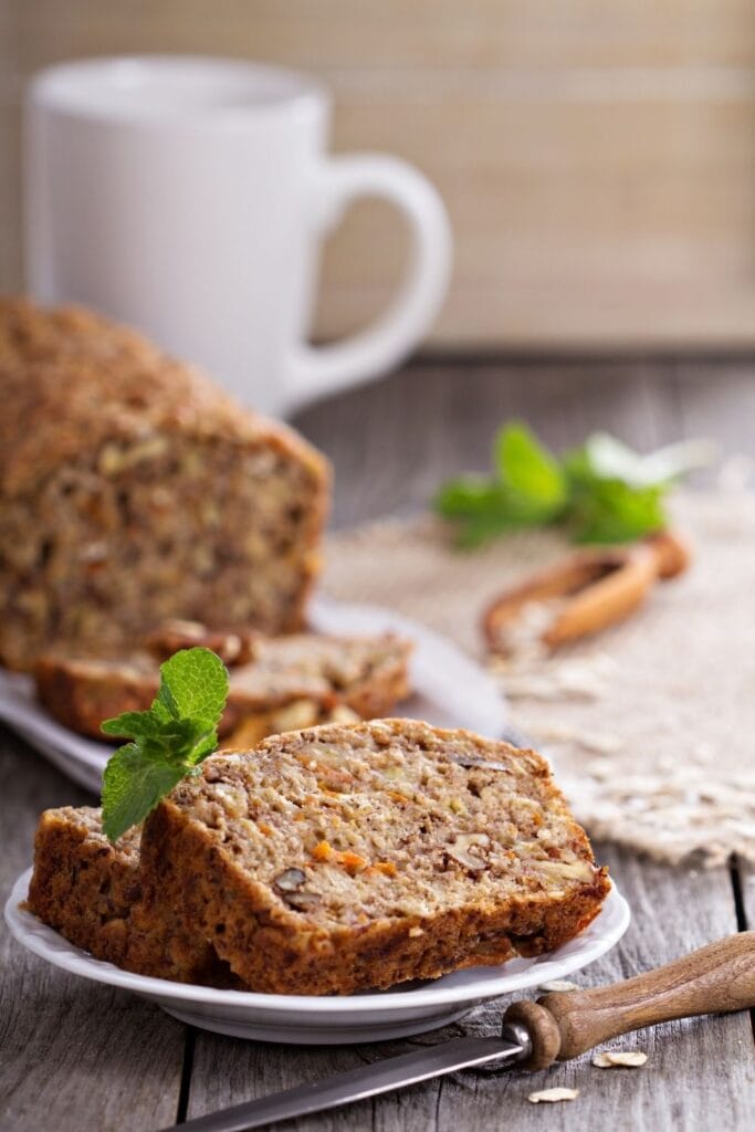 Vegan Carrot Banana Bread