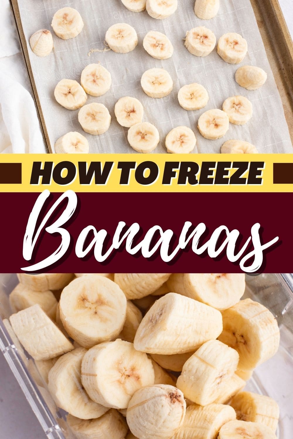 How to Freeze Bananas (The Simple Way)