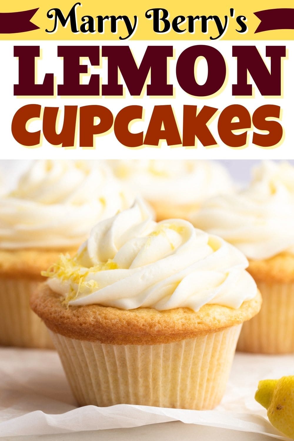 Mary Berry's Lemon Cupcakes