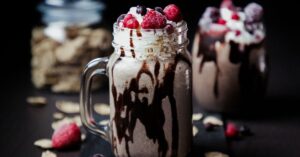 Boozy and Refreshing Oreo Milkshake with Berries