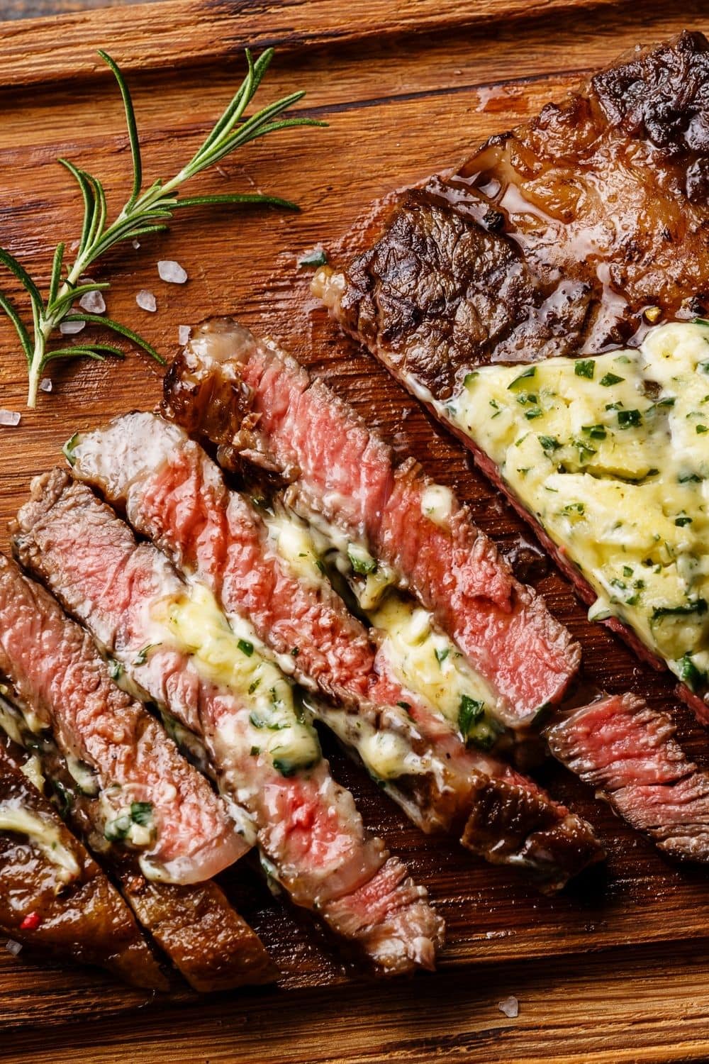 Butter Garlic Rib Eye Steak