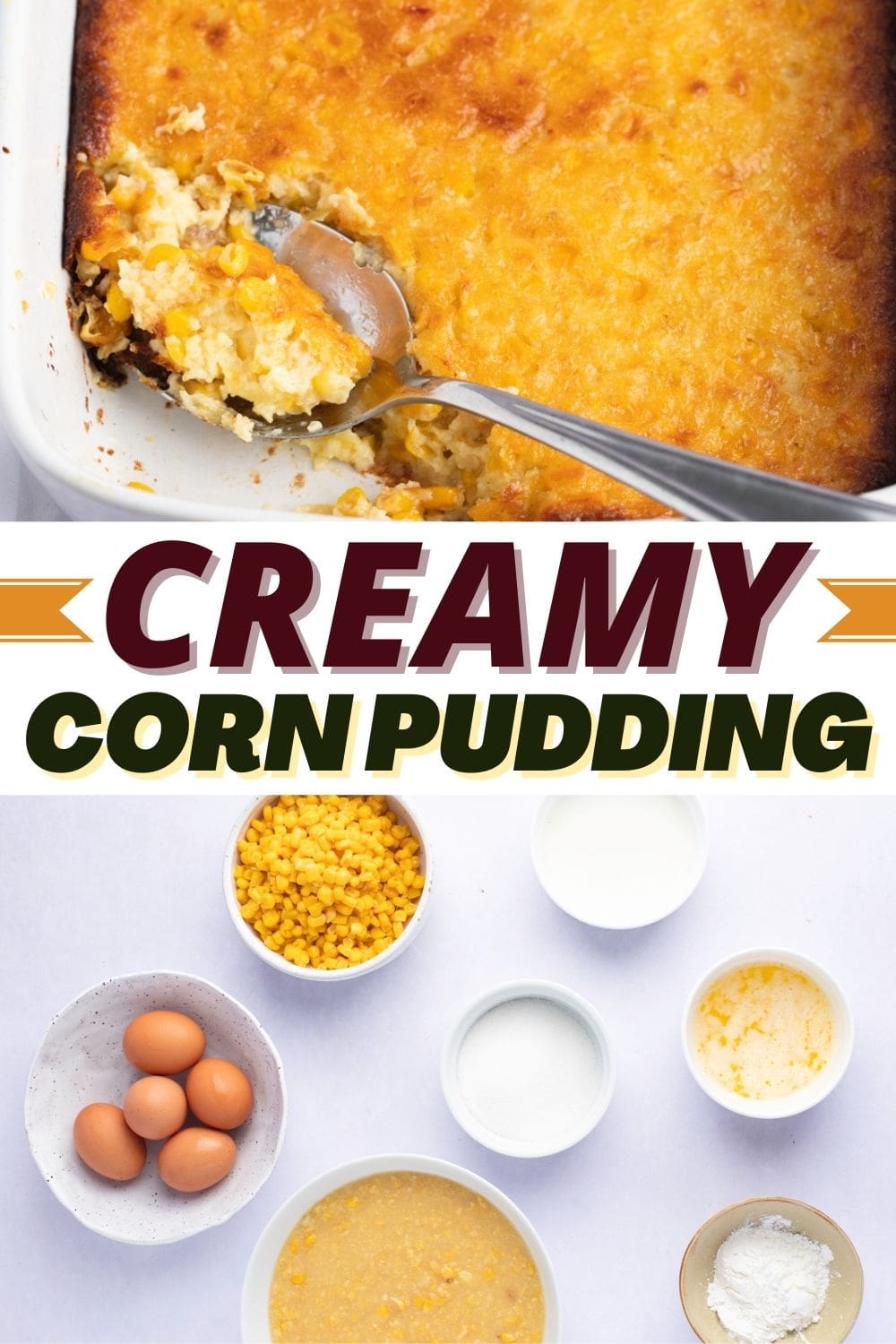 Creamy Corn Pudding Recipe