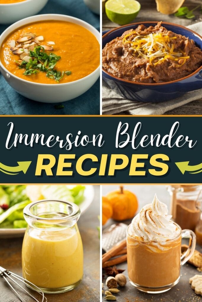 Immersion Blender Recipes