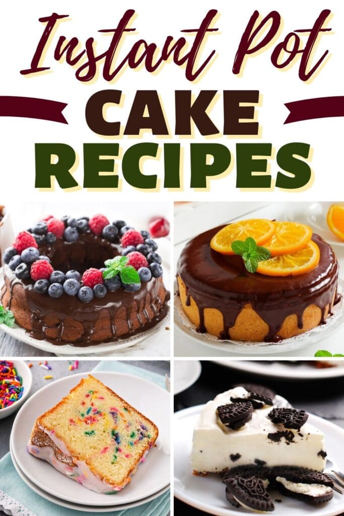 Instant Pot Cake Recipes